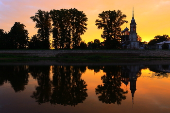 На заре. / Вологда.