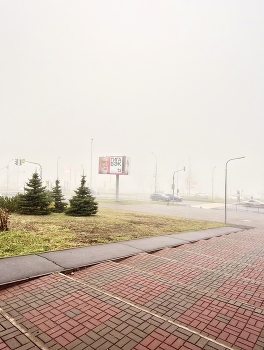 Утро туманное / утро в Набережных Челнах поразило многих