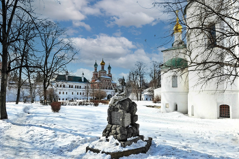 Новодевичий монастырь / зима, монастырь