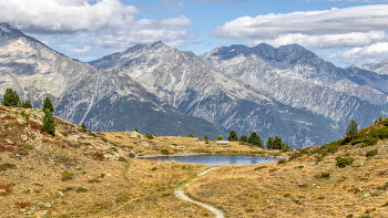  / Bergsee in den Höhen von Südtirol