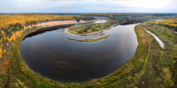 Опоки... / река Сухона