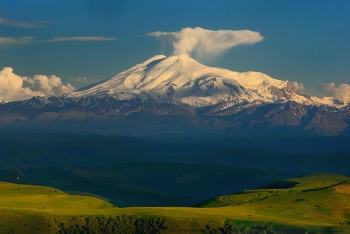 Эльбрус / Закат