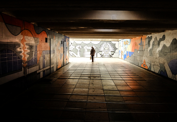 Переход перед ТЮЗом . / Когда успели ?