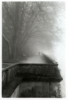 Набережная туманов = кино такое древнее / Печать с цветной Кодак-200 на Унибром барит матовая 13х18 + рентген проявитель 1:8