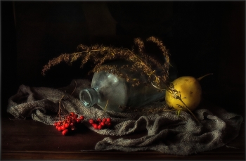 ..... Осенний этюд ...... / предметная композиция