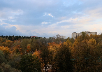 Осень над моим городом / октябрь