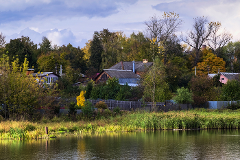 Вечерело... / В деревне