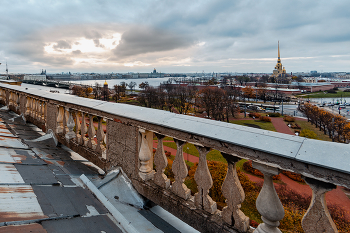 Вид с крыши на любимый город / Экскурсия по крышам Питера