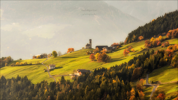 Золотая осень / Золотая осень в Доломитах