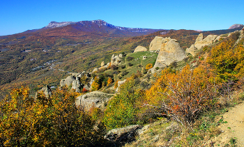 На Южном Демерджи / Крым, Южный Демерджи, осень