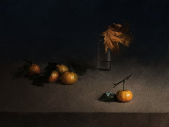 микромандарины / натюрморт