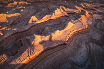 &quot;Красный Каньон - Мангистау&quot; / Каньон сформирован глинами разных цветов. Западный Казахстан, Мангистау