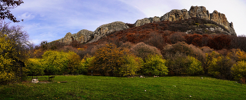 Сарпа-Кая / Крым, Северный Демерджи, МАНская поляна
