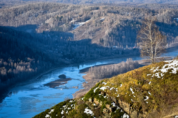 Катунские утёсы в октябре / ***
