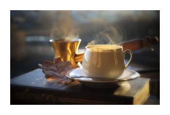 Кофе по-осеннему / Тёплое солнце, ароматный кофе и томик О.Генри ...