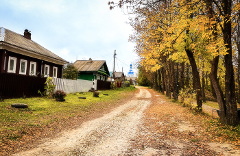 Осень в провинции. / ***