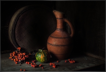 ... Этюд с кувшином .... / предметная композиция