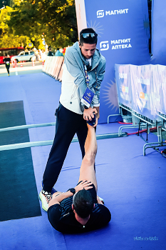 Ногу свело... / Сочи Марафон 2025