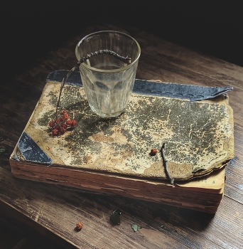 В тишине / Натюрморт с книгой