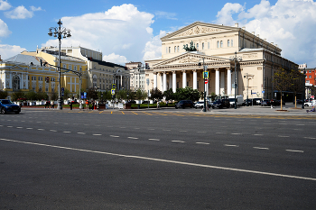 Театральная площадь / Театральная площадь в Москве. Май 2024.