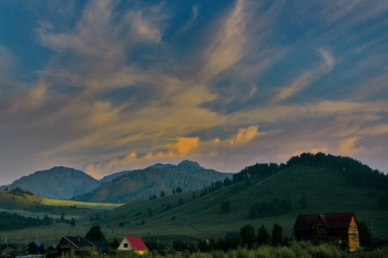 Раннее утро. / *Горный Алтай.**