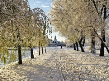 по первому снегу / Колпино