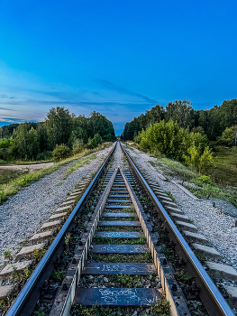 Дорога вдаль / 2023 / Мобильная фотография / iPhone 13 Pro