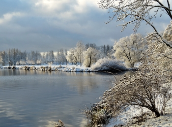 наведалась Зима в гости / Колпино