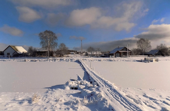 Зима в деревне / Томская область