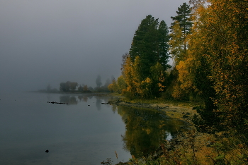 Осеннее утро. / **Телецкое озеро.*