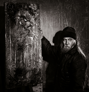 После пожара / Храм середины XIX века в селе Чуфарово Майнского района Ульяновской области.