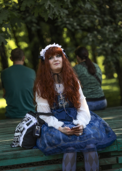 Мальвина / В городском парке...