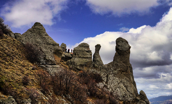 В Долине Привидений / Крым, Южный Демерджи