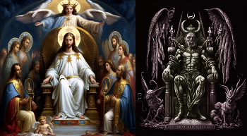 БОГ и дьявол / ДВЕ ГРАНИ БЫТИЯ.
о где та грань??? Которая разделяет людей на: богатых и бедных, тупых и умных, великих и падших, хитрожопых и простафиль и тд. и тп.? Оному чёрту, и то НЕ-известно. У каждого есть своя дорога, по которой он движемся по жизни. Некоторые, их очень мало, но они сами выбирают направление своего движения, порой прикладывая к этому АД-ские усилия. А большинство людей безвольны, и движутся туда, куда ветер подует… такова, типа наша судьба??? ХМ… Но её скорее всего вообще НЕТ. Жизнь сложная штука и у неё есть много путей-дорожек, по которым можно пустить локомотив своего, либо счастья и благополучия, либо горестей и страданий. А более подробные аннотации к проекту бесполезны, вся суть видна невооружённым глазом, воочию…