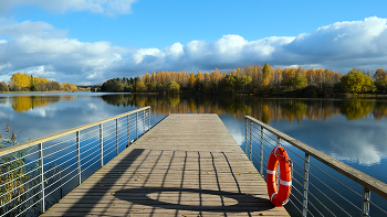 У озера. Осень. / Цнянское водохранилище. Минск. Беларусь. 29.10.2025