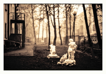 &nbsp; / Утро в саду