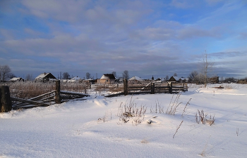 За околицей... / Западная Сибирь. Сибирская глубинка.