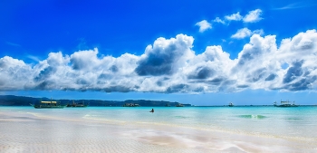 Купание перед грозой / Филиппинские острова