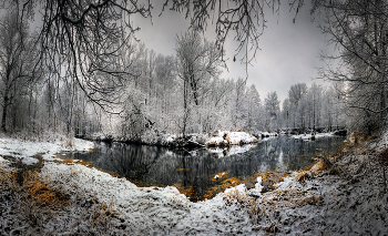 Осень на излёте ноября.. / Нижегородская область, река Линда