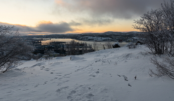 на сопках Мурманска / на сопке