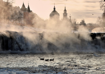 В тумане водопада / В тумане водопада