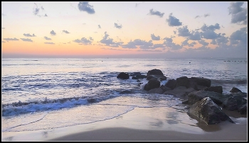 Предрассветное дыхание океана... / Мгновения до рассвета .Индийский океан