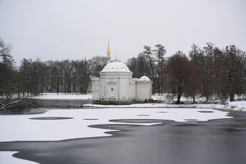 Первый снег / Екатерининский парк