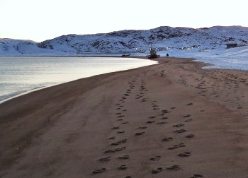 по берегу Баренцева... / Териберка
