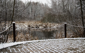 Первый снег. / ***