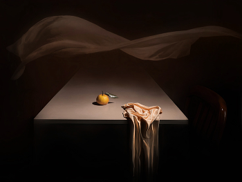 вечер 2 / переделал старую картинку. Сам не пойму. Вроде, лучше стало и настроение не изменилось. Если кто-то подскажет - буду рад.