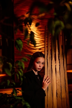 В ресторане «ЭТНА» / модель Ангелина Табакова