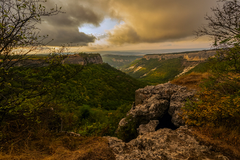 вечер на Мангуп-Кале / Крым