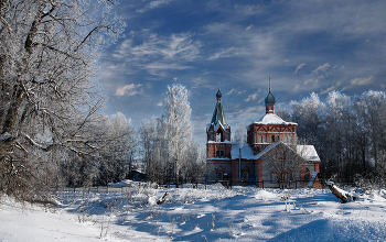 Предновогодняя снежность. / ***