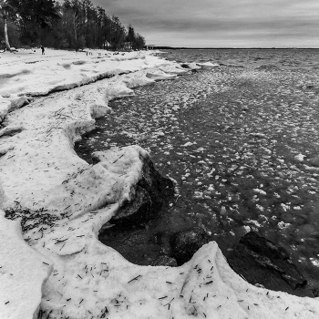 &nbsp; / Финский залив, начало зимы